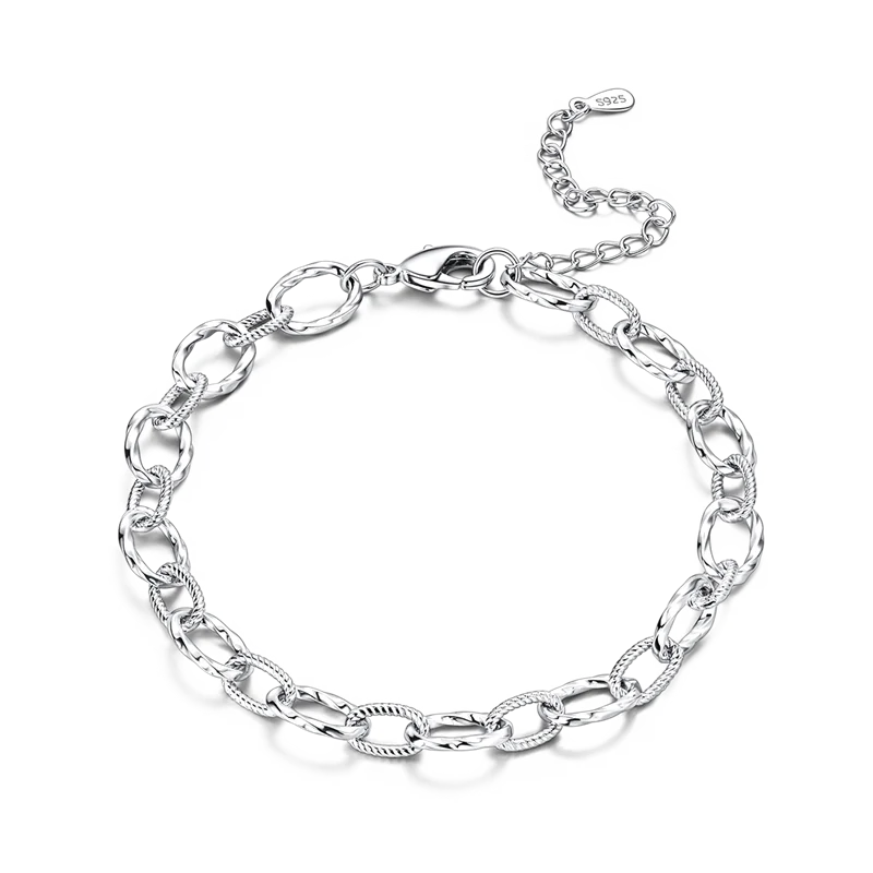 Glänzendes Herz Armband Alltag Stil