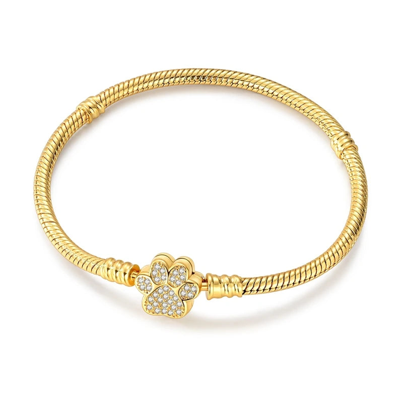 Glänzendes Herz Armband Alltag Stil