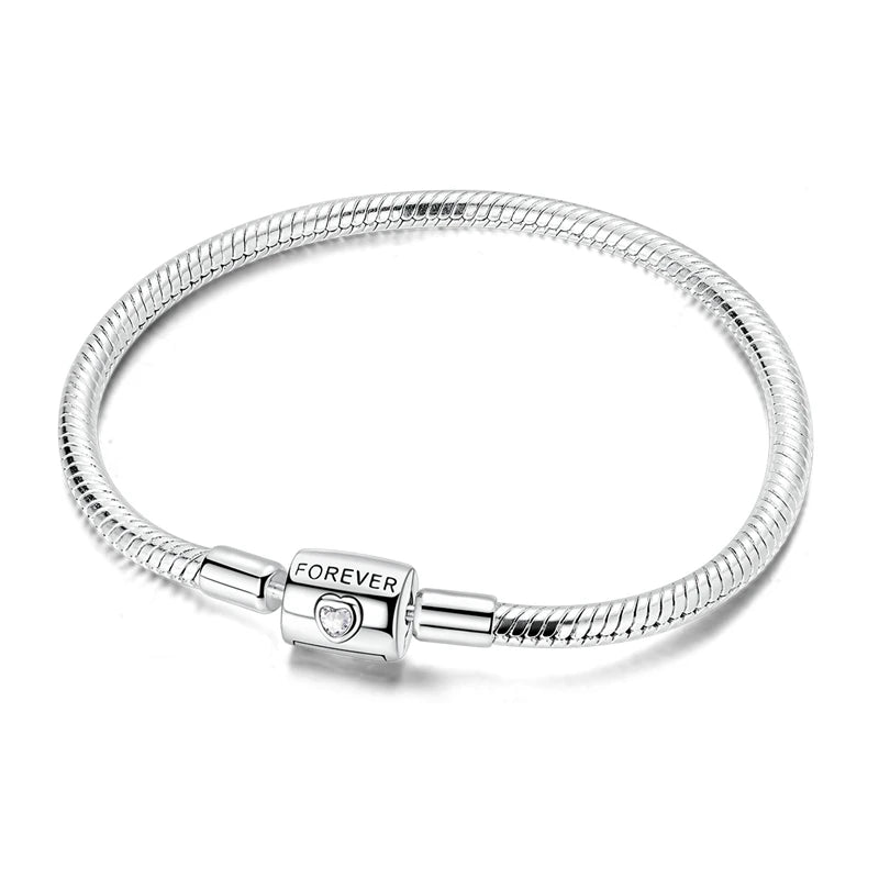 Glänzendes Herz Armband Alltag Stil