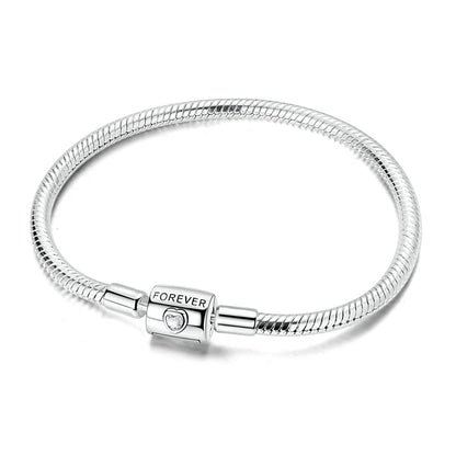 Glänzendes Herz Armband Alltag Stil