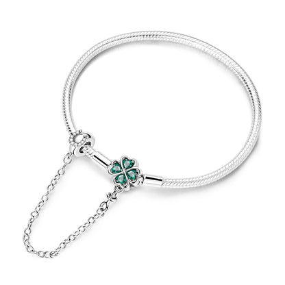 Glänzendes Herz Armband Alltag Stil