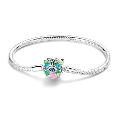 Glänzendes Herz Armband Alltag Stil