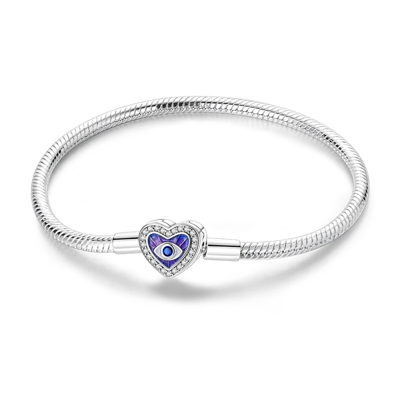 Glänzendes Herz Armband Alltag Stil