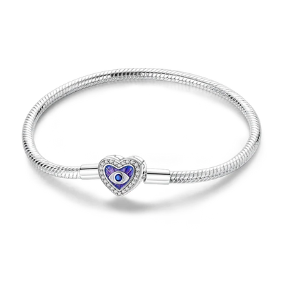 Glänzendes Herz Armband Alltag Stil