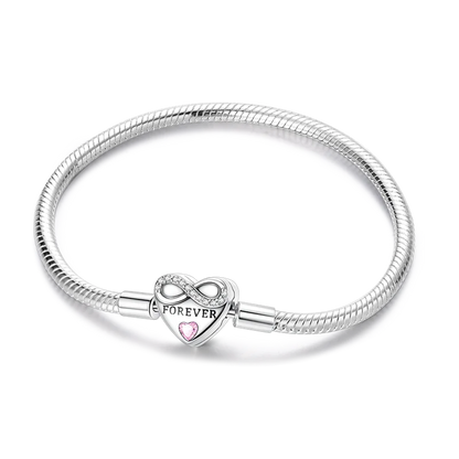 Glänzendes Herz Armband Alltag Stil