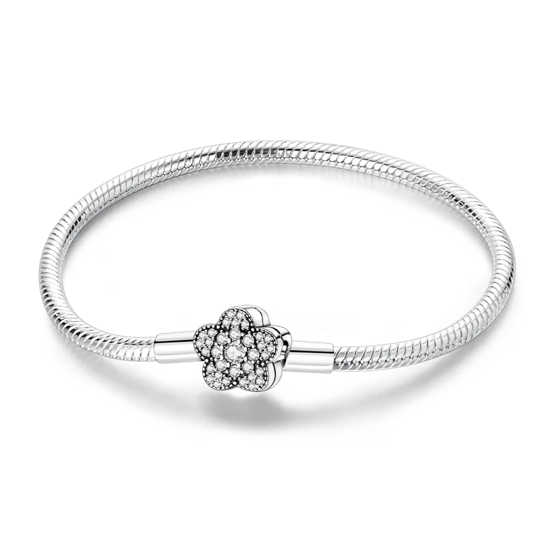 Glänzendes Herz Armband Alltag Stil