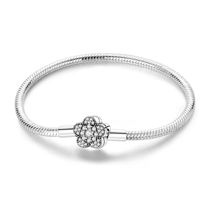 Glänzendes Herz Armband Alltag Stil