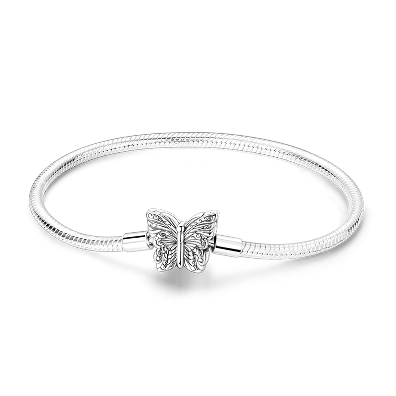 Glänzendes Herz Armband Alltag Stil